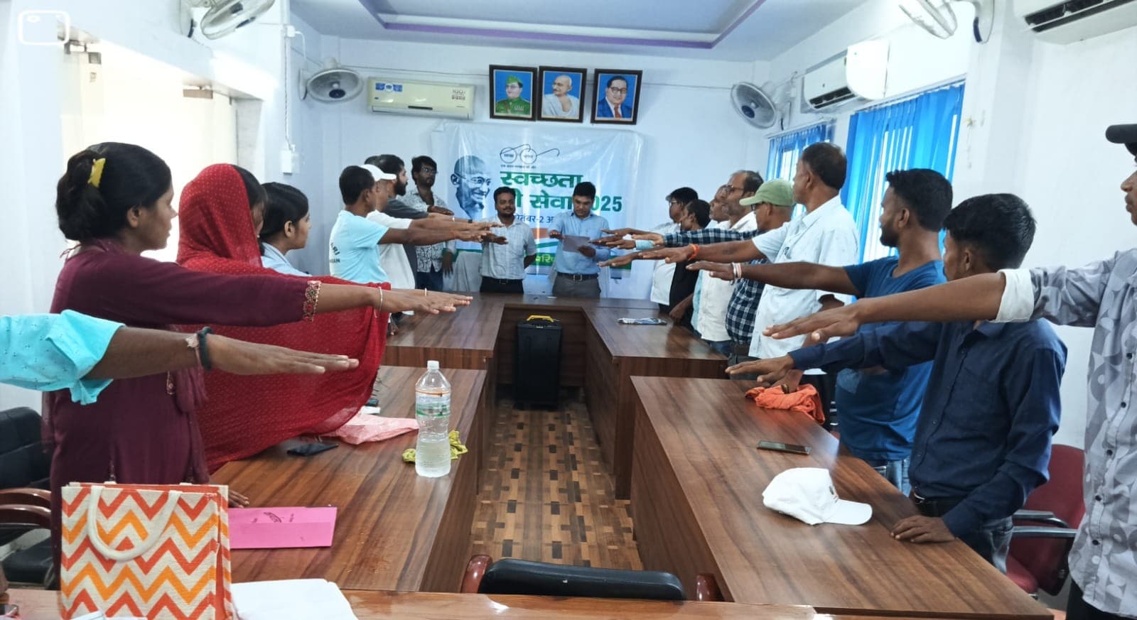 Students group activity